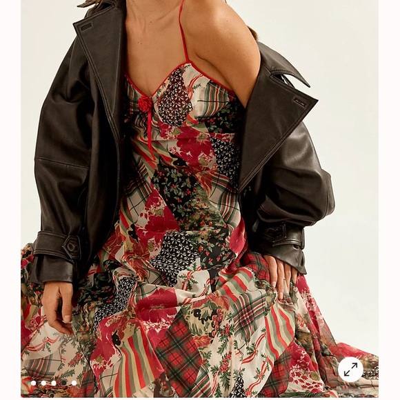 NWT free people Tis the season maxi dress - Picture 6 of 9